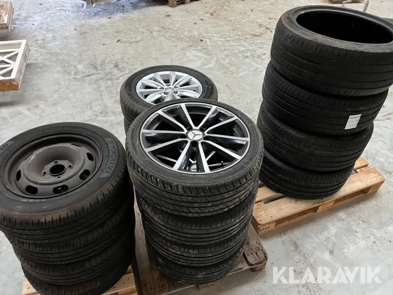 Billede 2 - Lot - komplethjul og dæk 4 sæt