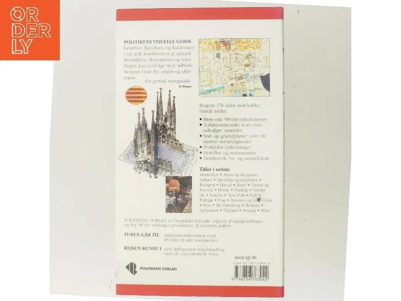 Billede 3 - Politikens visuelle guide - Barcelona & Katalonien af <Bogens forfattere< (Bog)