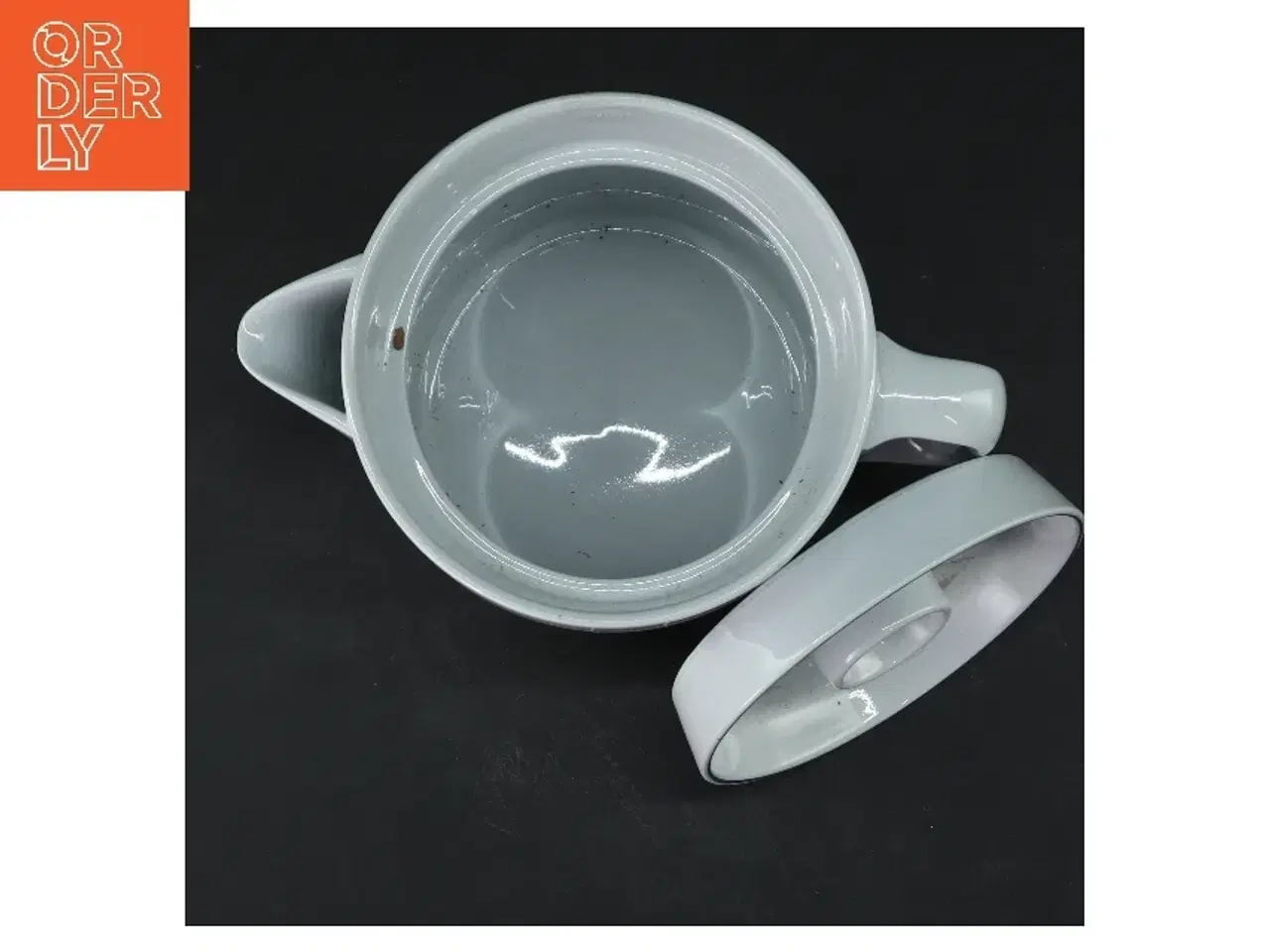 Billede 4 - Porcelæn tekande fra blå kant(str. 12,5 cm) fra aluminia