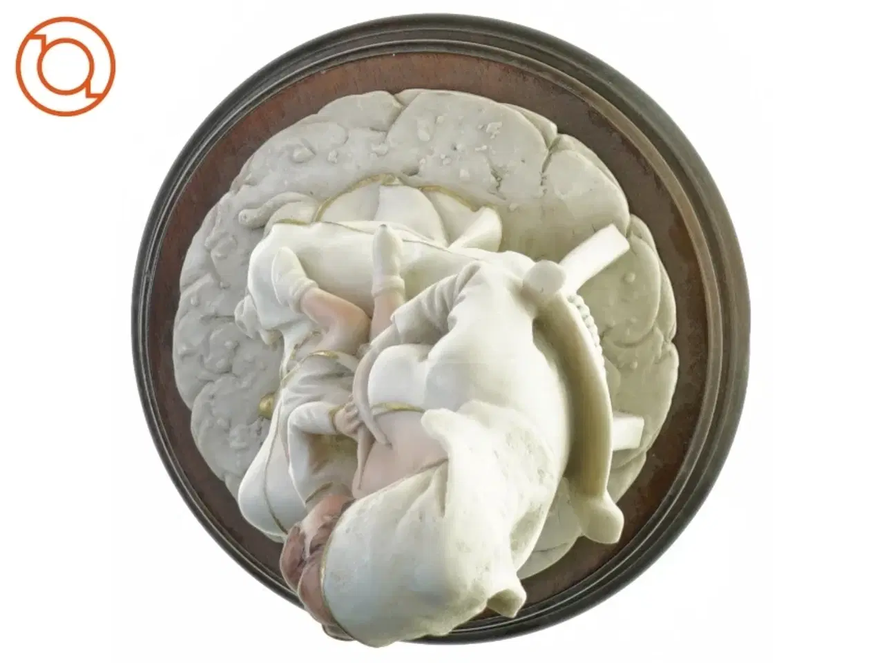 Billede 2 - Figur af ammende moder (str. 30 x 21 cm)