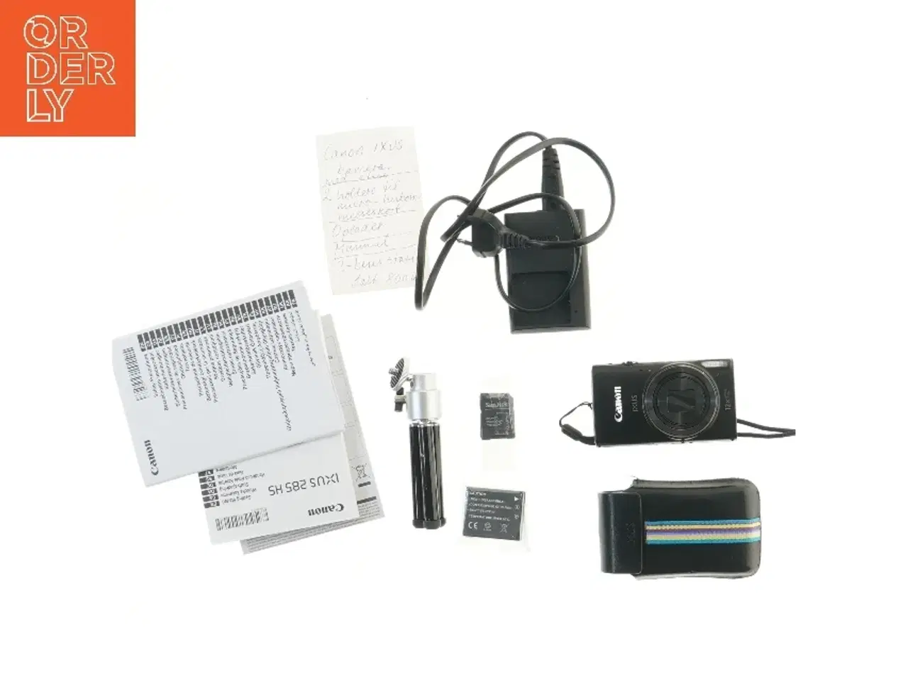 Billede 1 - Canon IXUS digitalkamera med tilbehør fra Canon