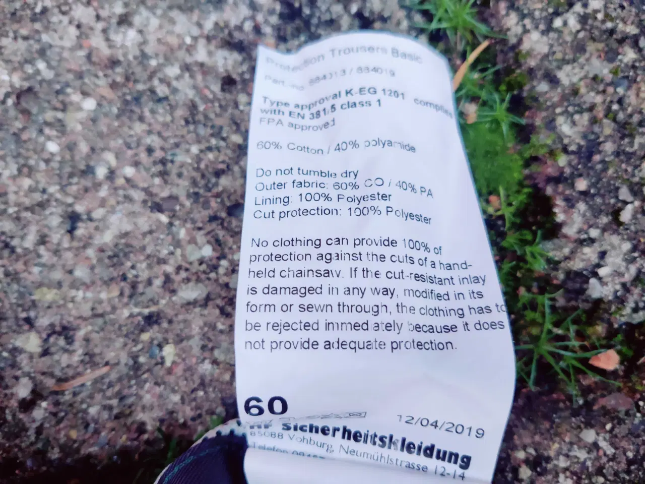 Billede 8 - Skærebukser, sikkerhedsbukser