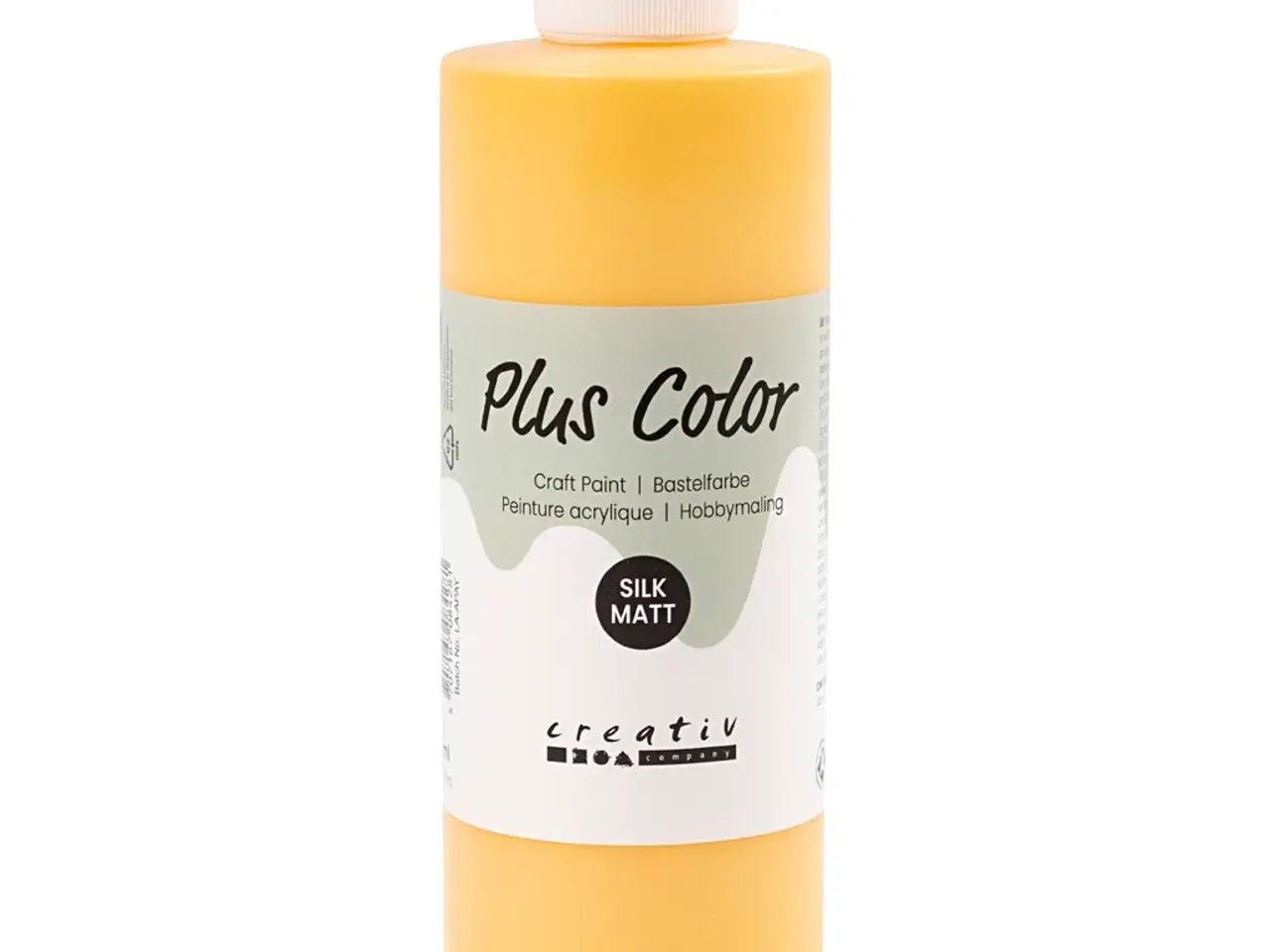 Billede 1 - Plus Color Hobbymaling, yellow sun, 250ml/ 1 fl.