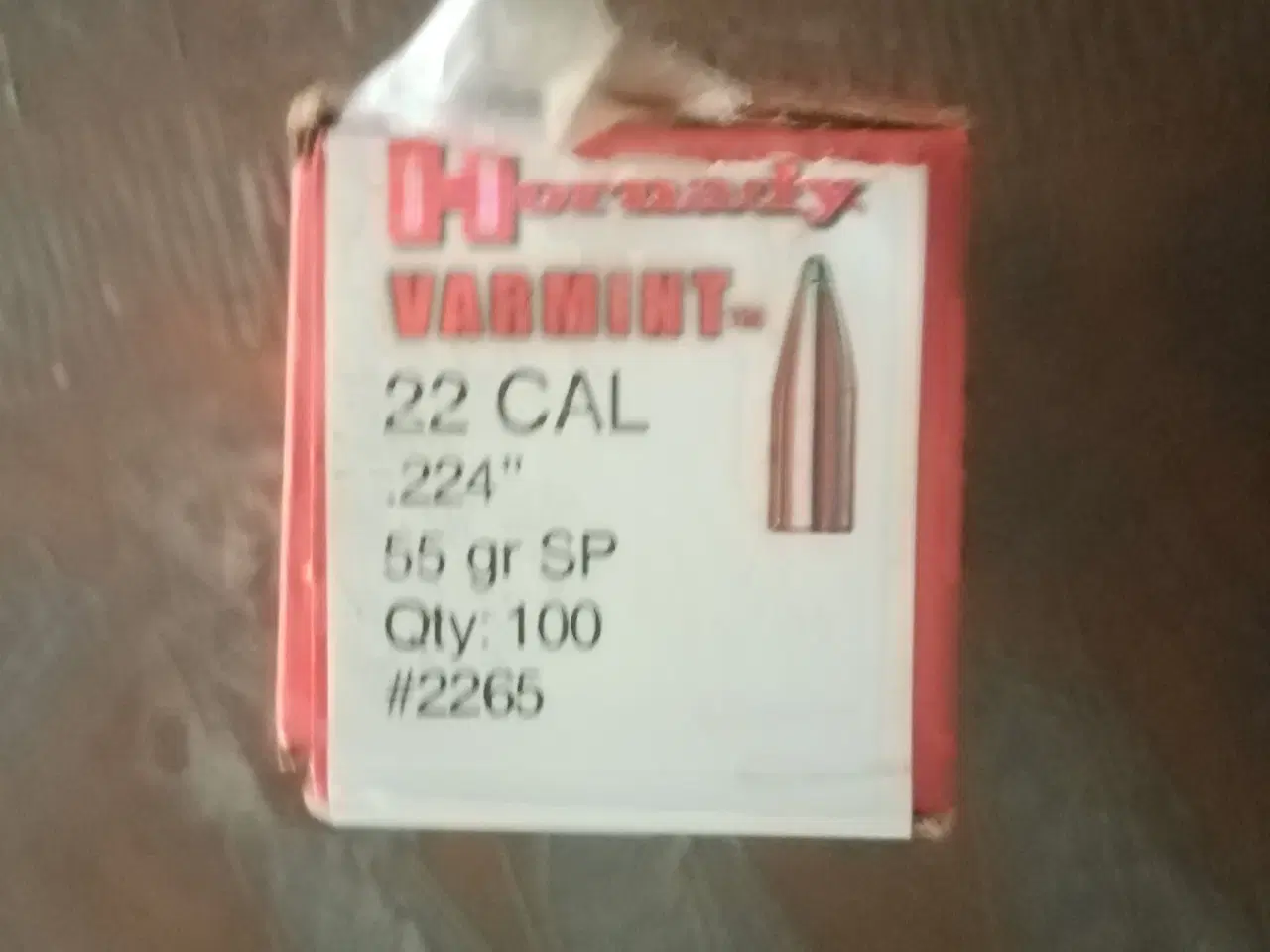 Billede 1 - Ca 95 cal 224 projektiler til genladning