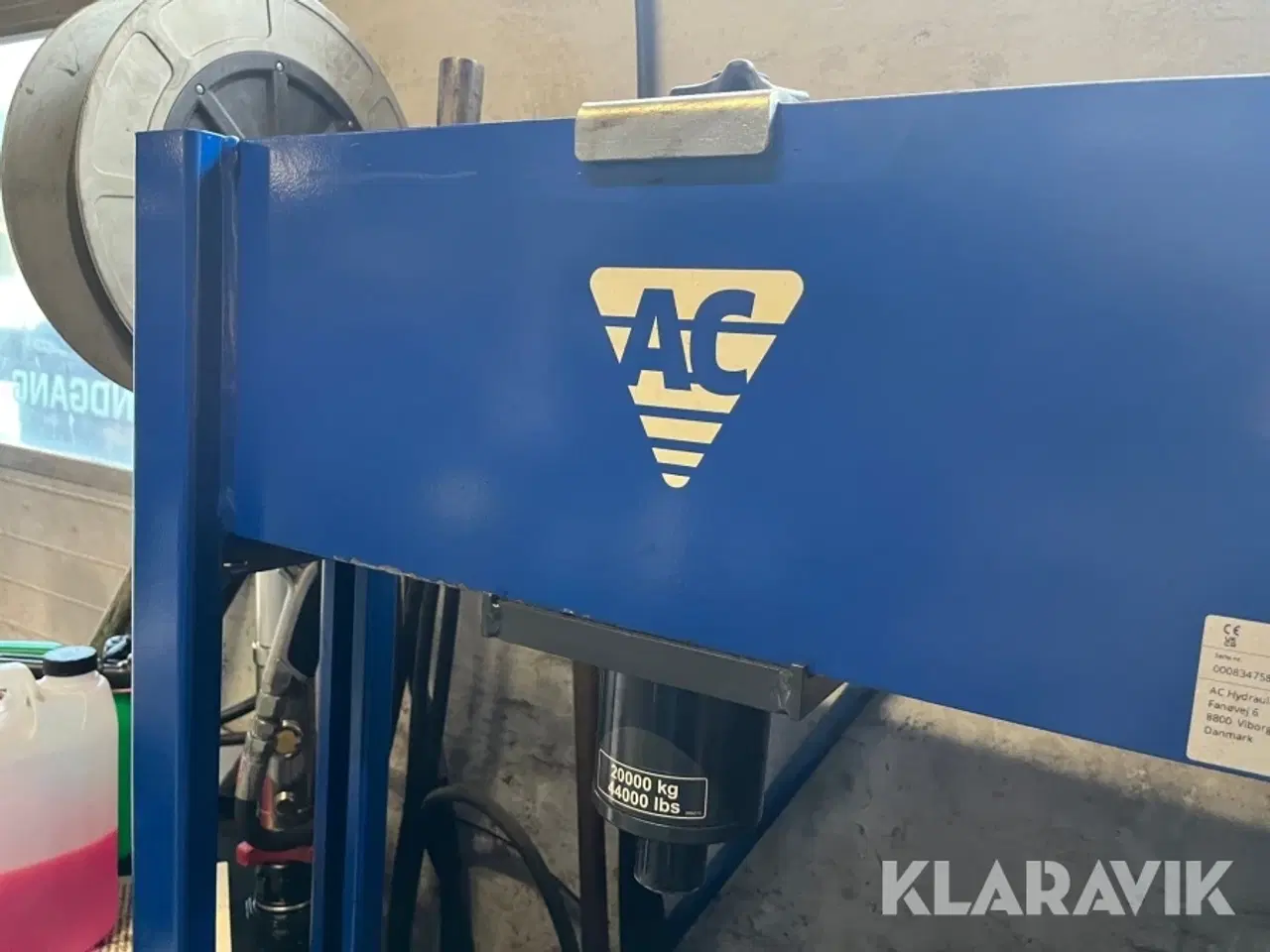 Billede 11 - Værkstedspresser AC Hydraulik PJ20H
