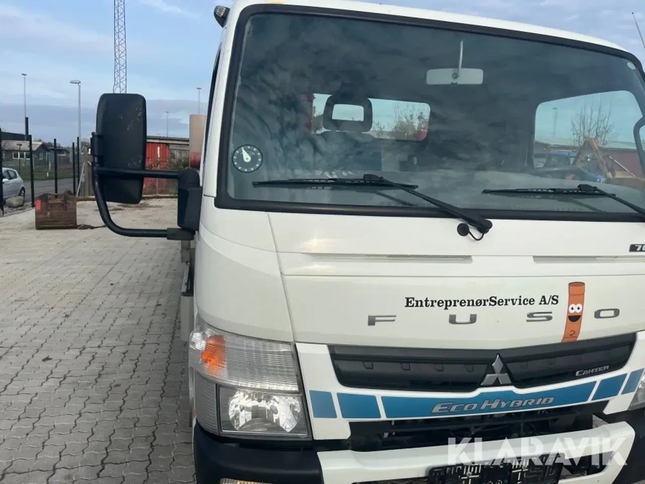 Billede 10 - Lastbil Fuso Canter 7C15 Eco Hybrid med kran