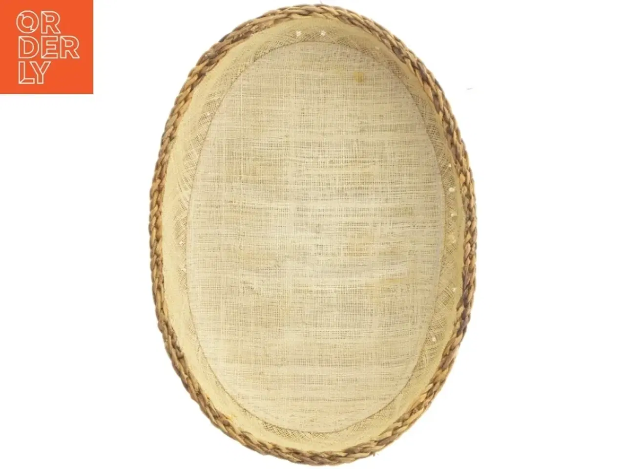 Billede 7 - Oval ovnfast fad med fletkurv som indsats (str. 35 cm)