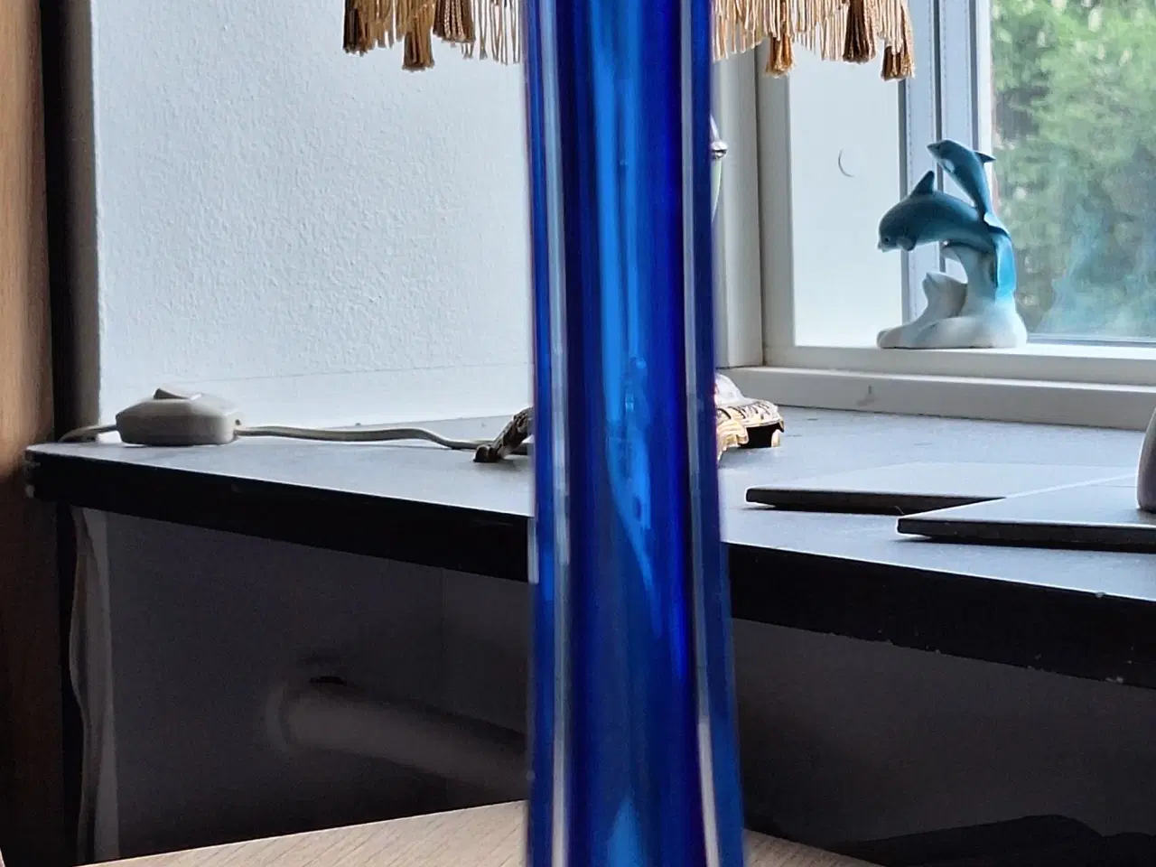 Billede 7 - Blå Murano vase