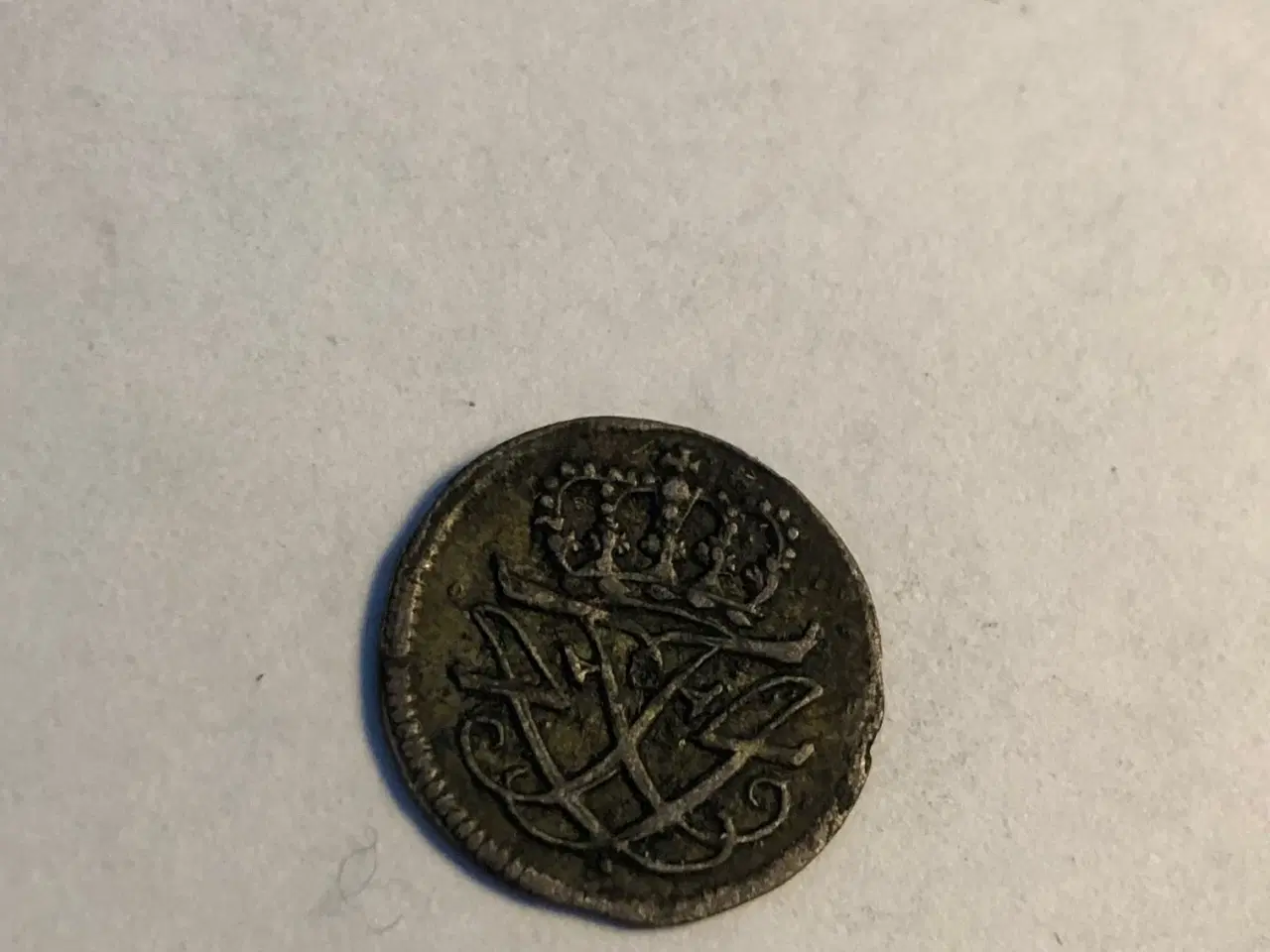 Billede 2 - 1 skilling 1719 Denmark