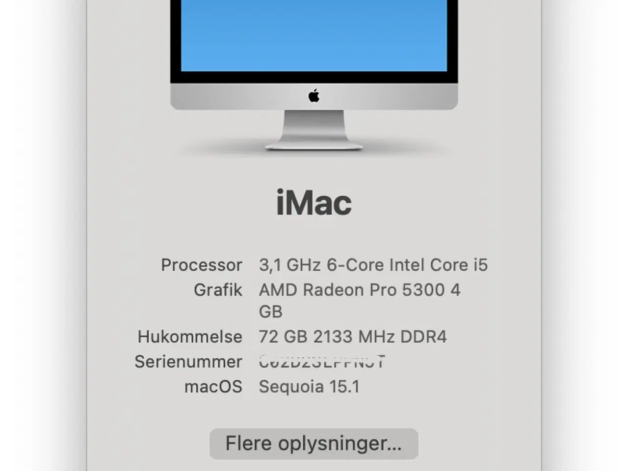 Billede 9 - Apple iMac 27" 2020 top-spec. 