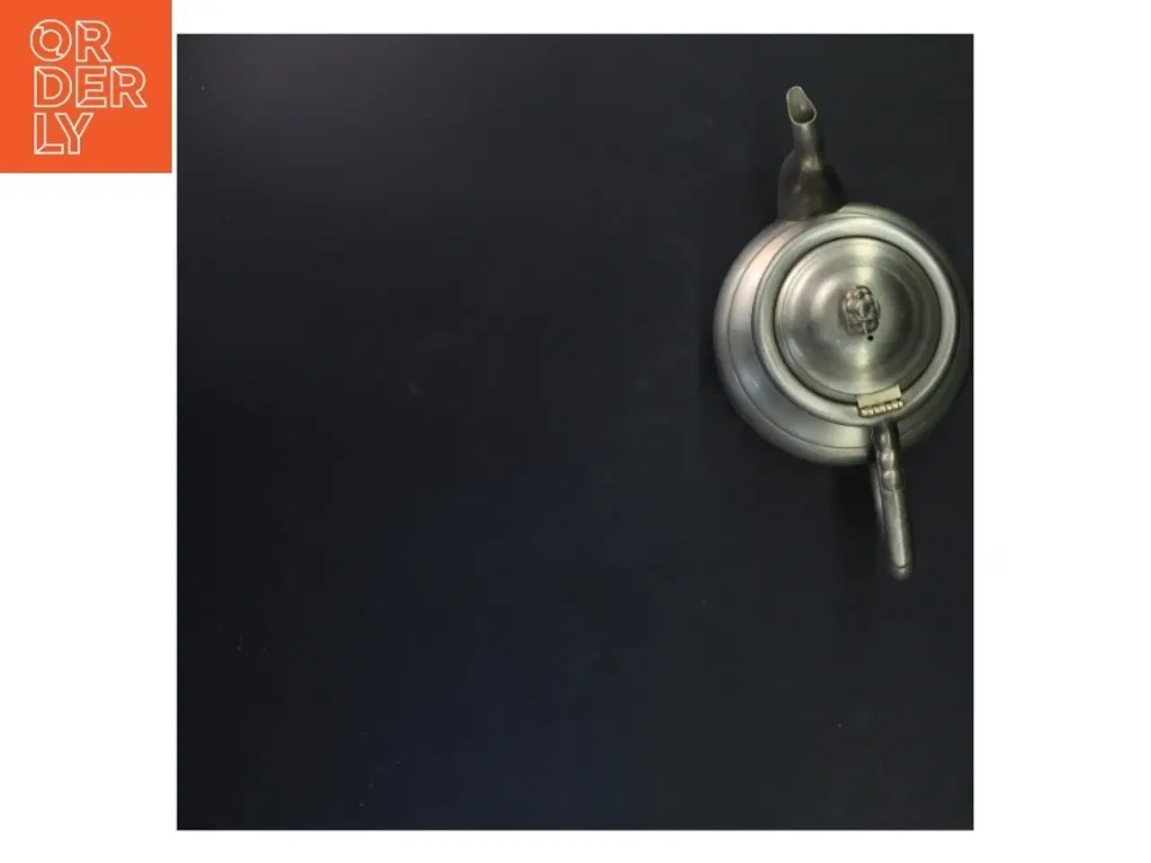 Billede 3 - Vintage te-kande i metal (str. 23x23 cm)