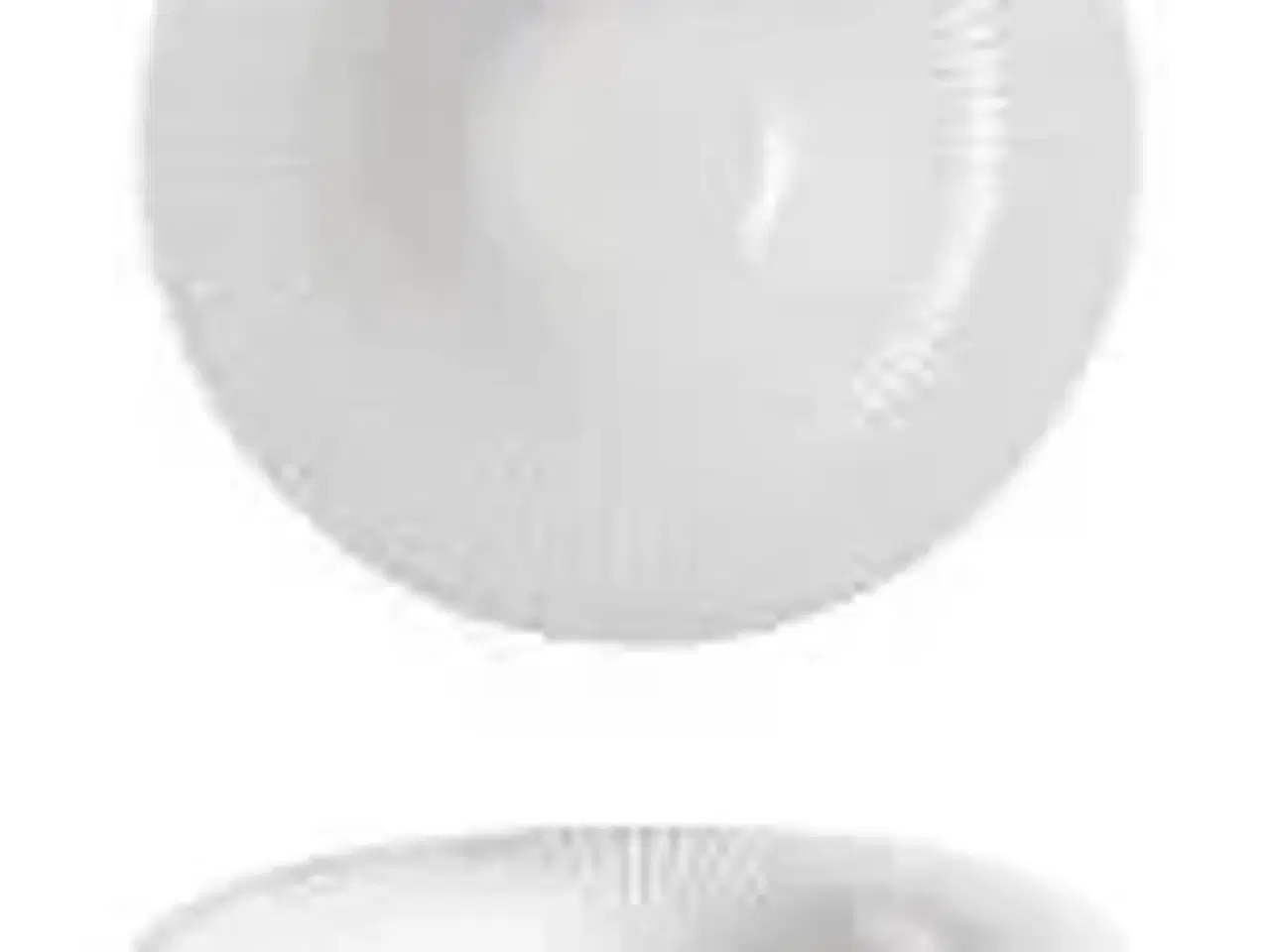 Billede 1 - 3 stk. Tallerken gourmet dyb hvid 300 mm Daisy