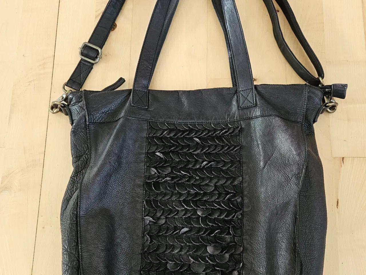 Billede 1 - Læder shopper fra Depeche