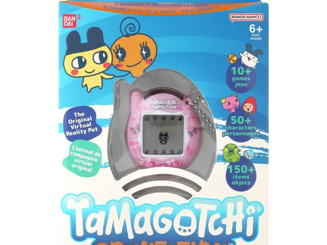 Billede 1 - Elektronisk kæledyr Bandai Tamagotchi Connection – Dainty Bows (pink)