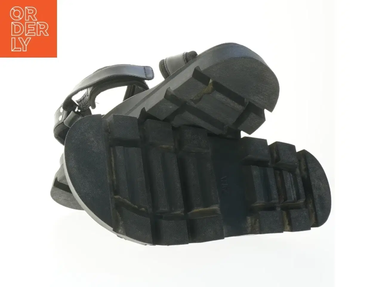 Billede 3 - Sorte sandaler med fra Zara Man (str. 43 )