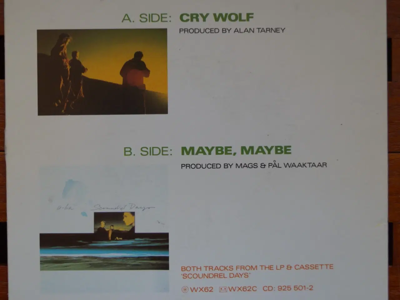Billede 3 - AHA: Cry wolf