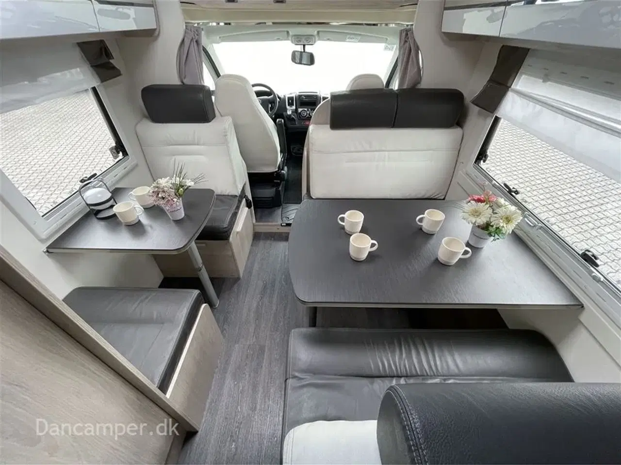 Billede 11 - 2019 - Chausson Flash C 656   7.prs. autocamper, med god plads - 150Hk Automatgear, Aircon på bodel.