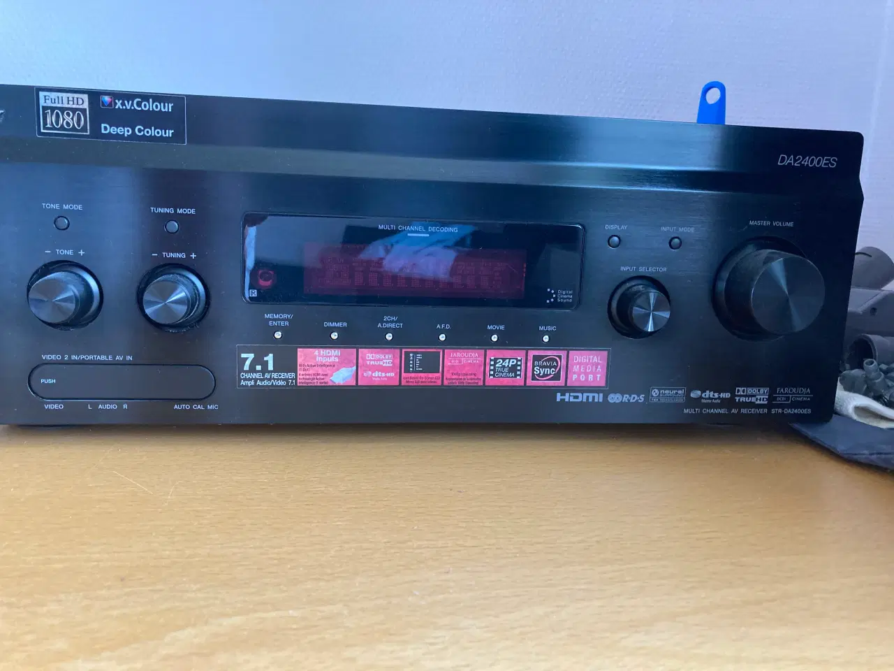 Billede 1 - sony str da2400es surround receiver sælges 
