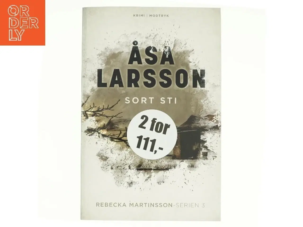 Billede 1 - Sort sti af Åsa Larsson (Bog)