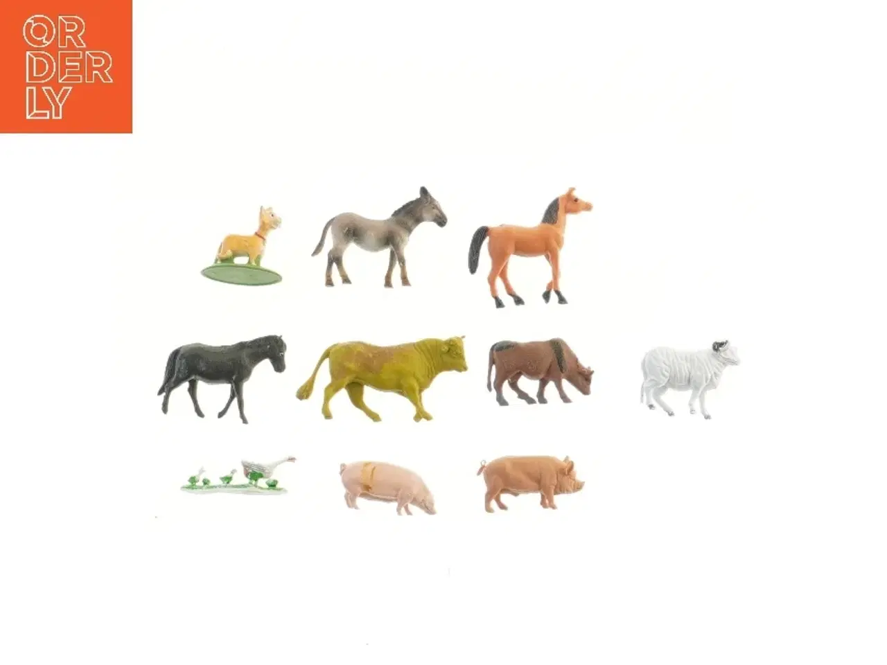 Billede 1 - Sæt af bondegårdsdyr figurer (str. 10 stk 8 cm)