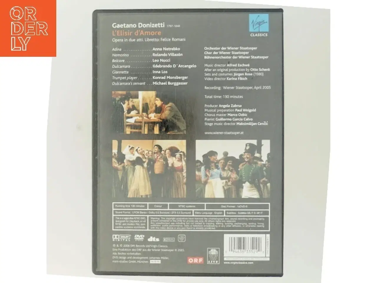Billede 3 - L'Elisir d'Amore med Anna Netrebko (DVD)