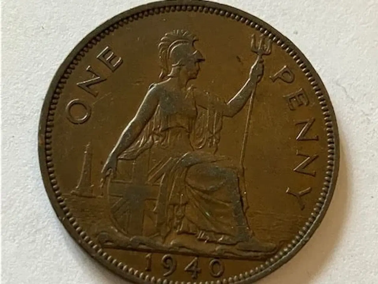 Billede 1 - One Penny 1940 England