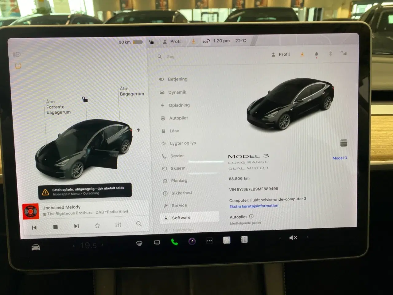 Billede 18 - Tesla Model 3  Long Range AWD