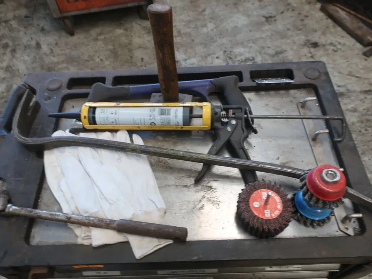 Billede 5 - Værktøjsvogn med div. Værktøj