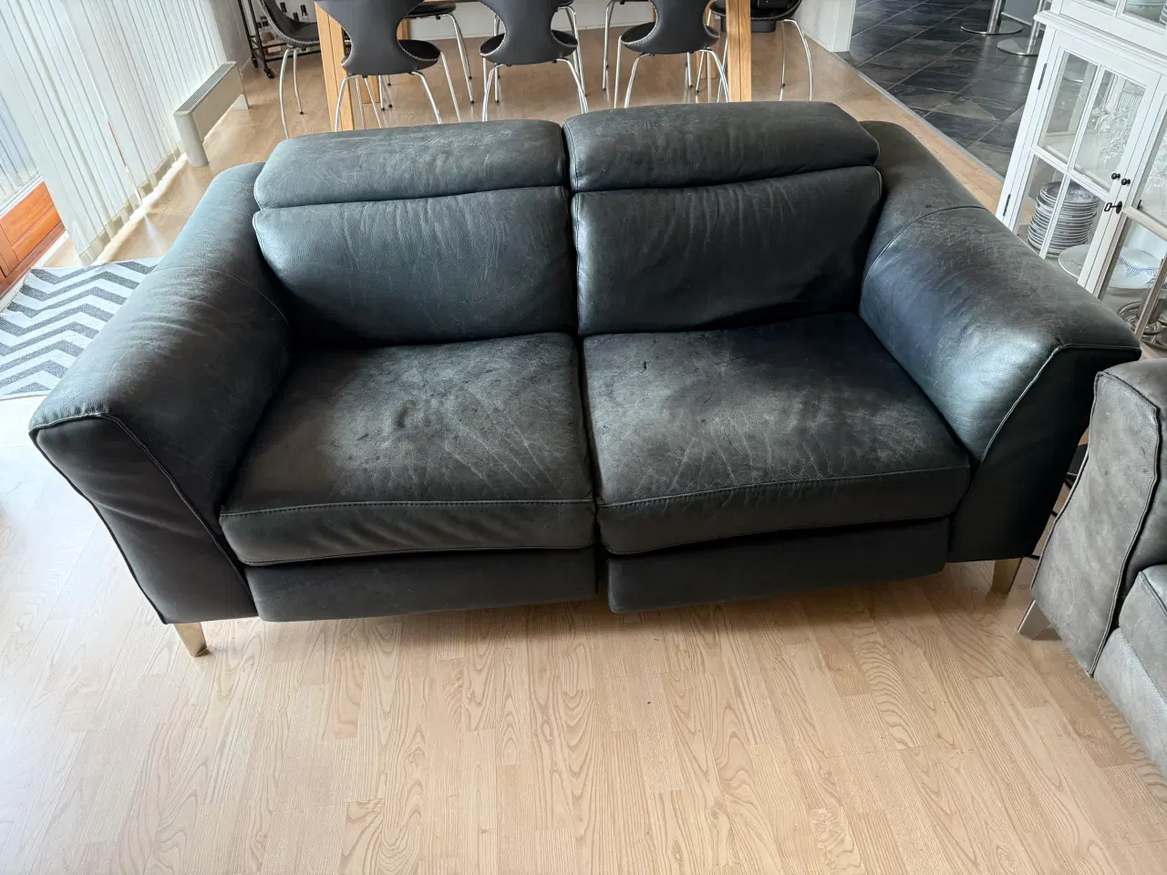 Billede 3 - 2 personers og 3 personers lædersofaer