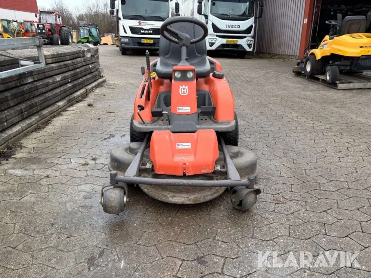 Billede 5 - Græsslåmaskine Husqvarna Rider 316TS AWD med Combi 103