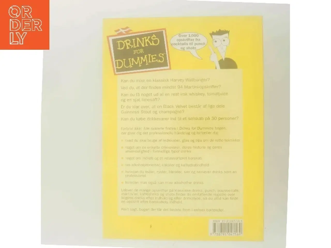 Billede 3 - Drinks for dummies af Ray Foley (Bog)
