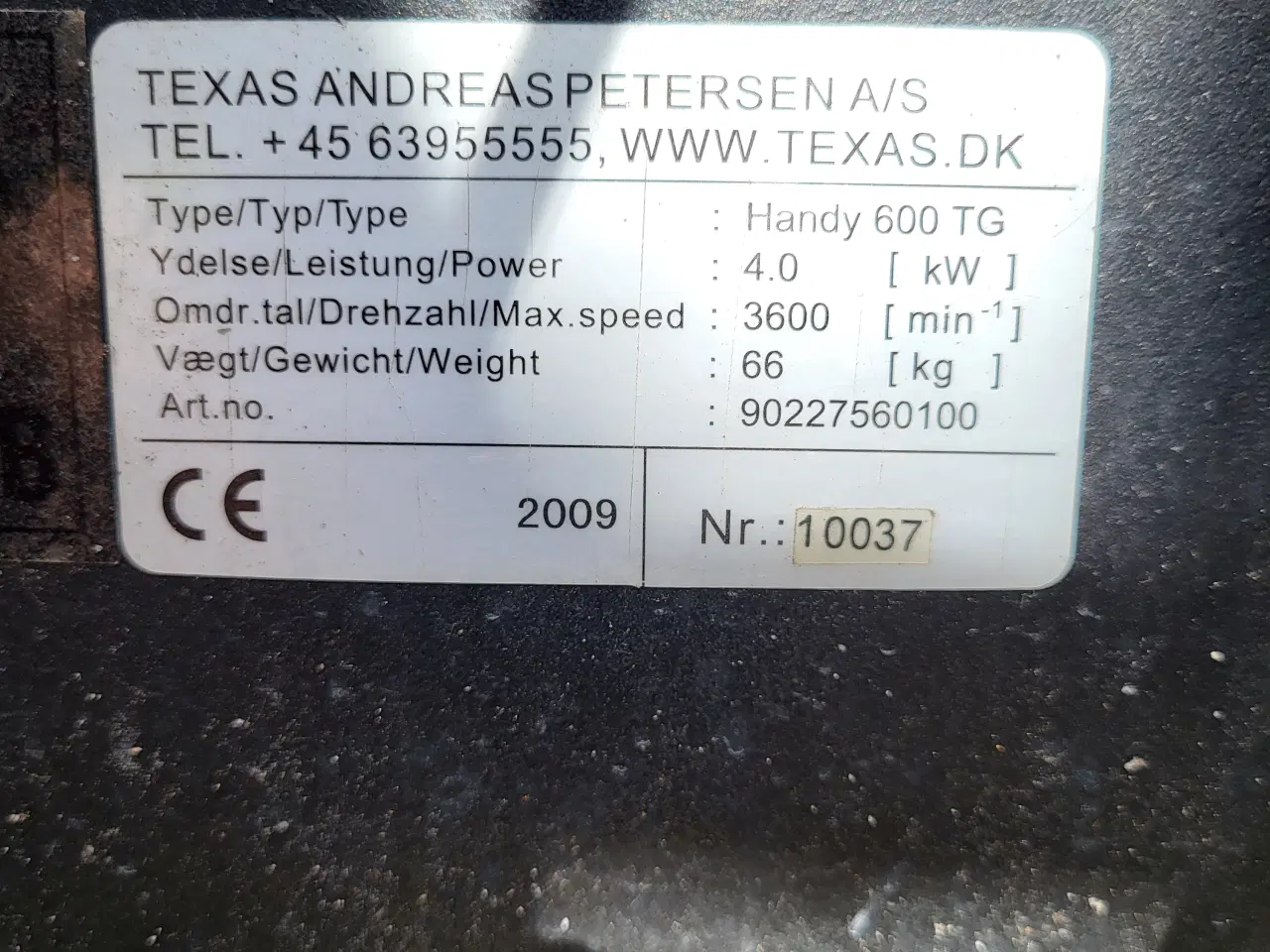 Billede 3 - Fejemaskine texas sælge 