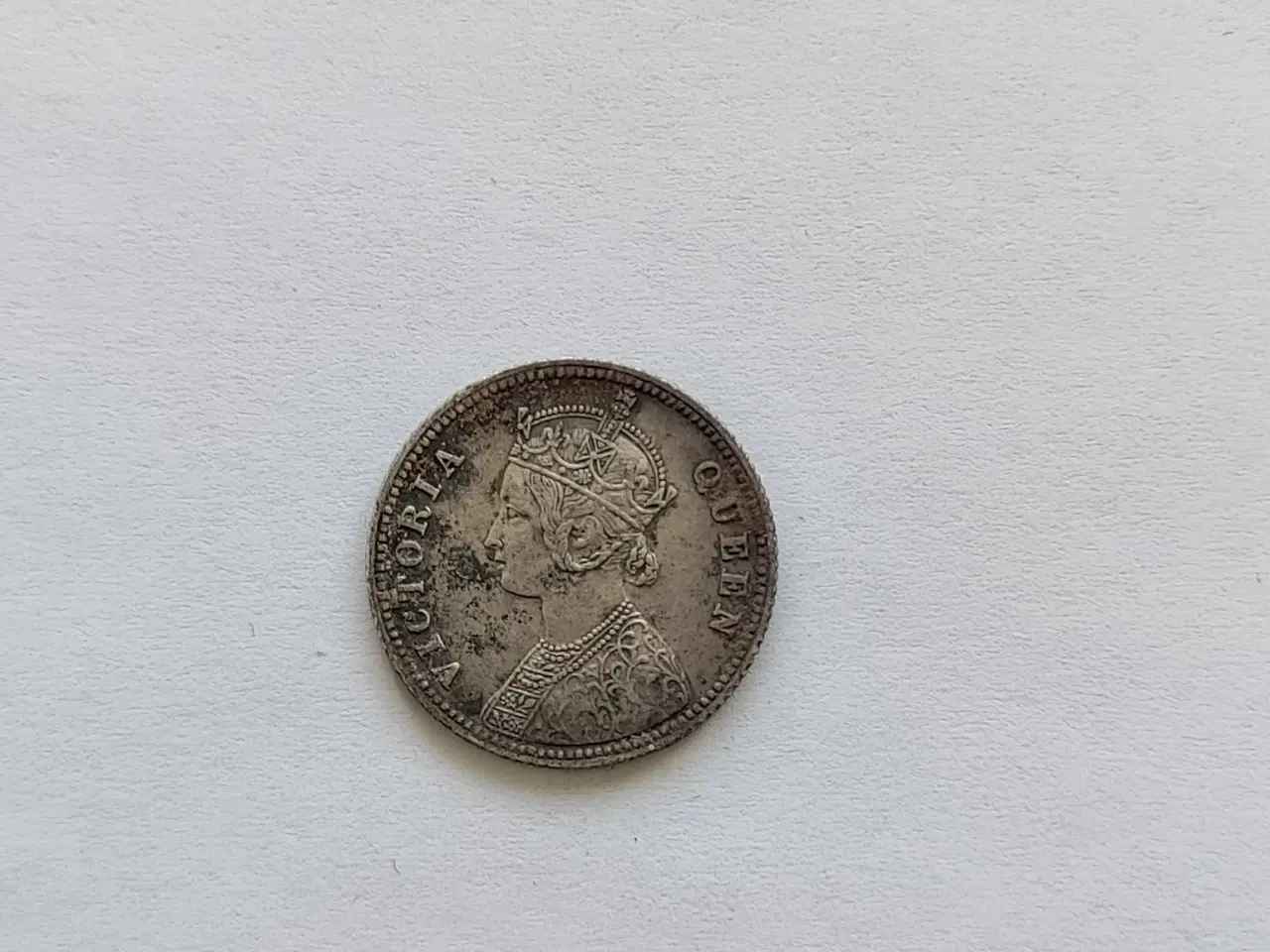 Billede 2 - 1/4 Rupee India 1876