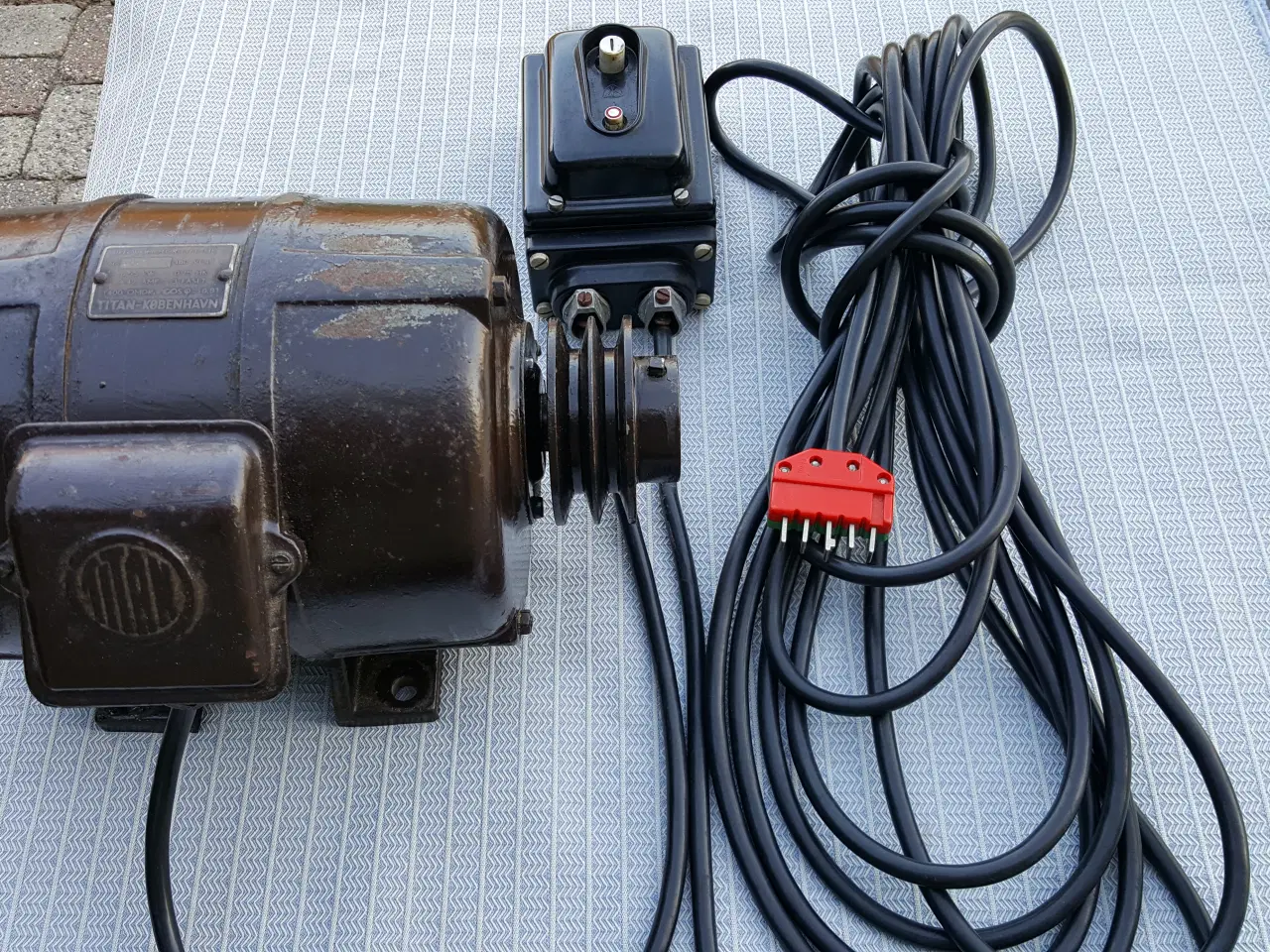 Billede 1 - 380 Volt motor med motorværn