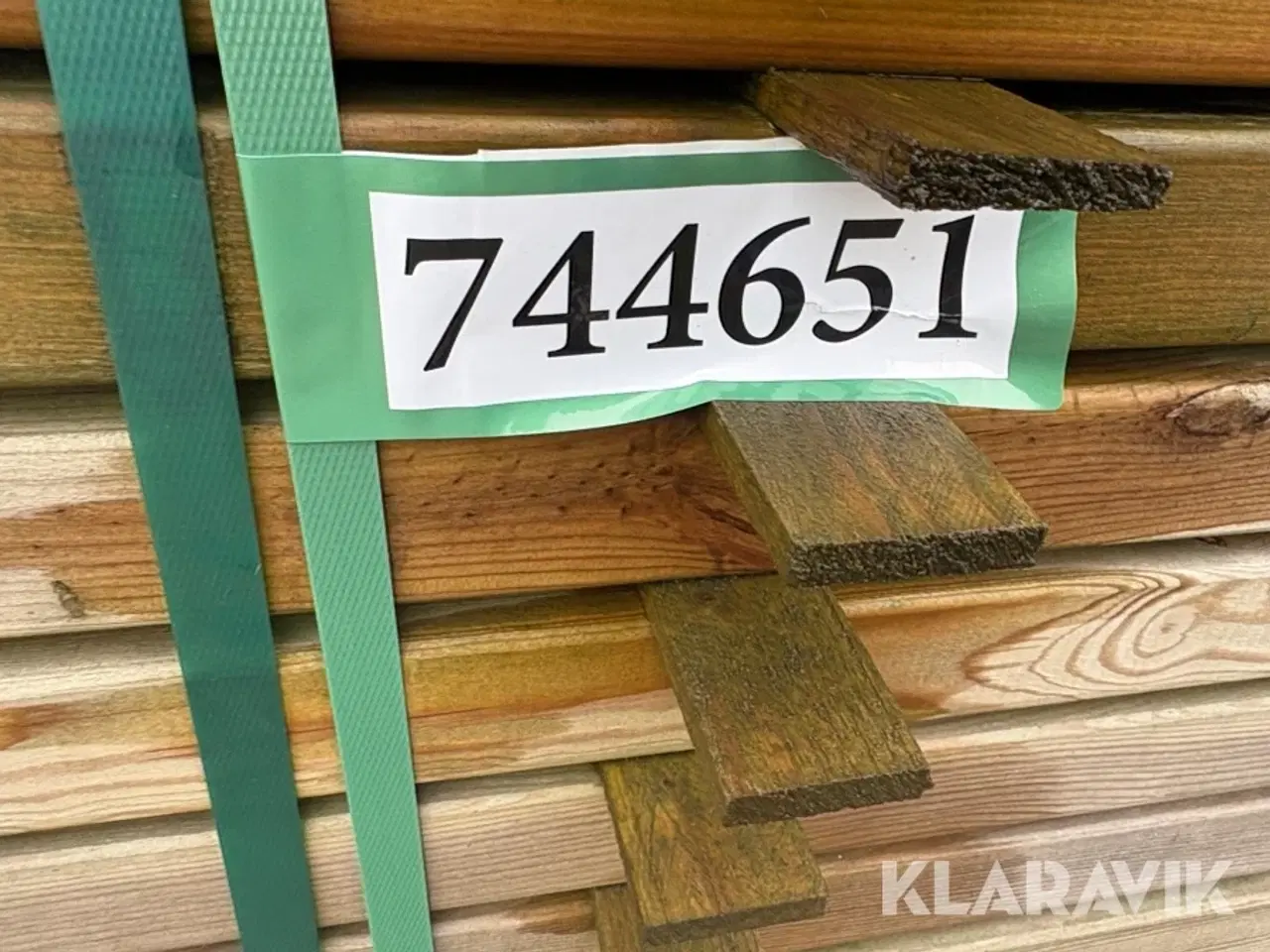 Billede 8 - Trykimprægneret reglar - 154 styk