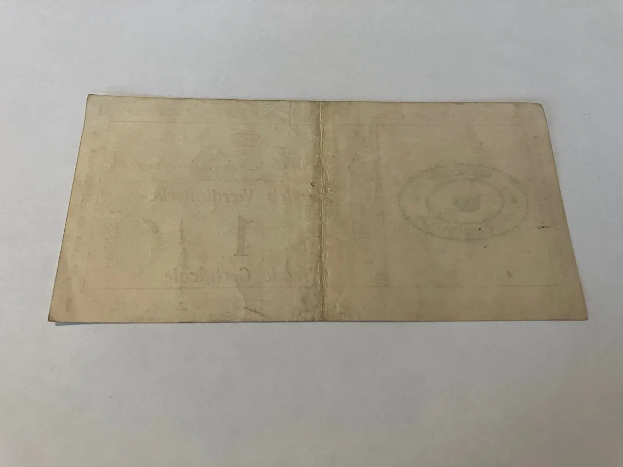 Billede 2 - 1 Skilling Værdimærke Grønland