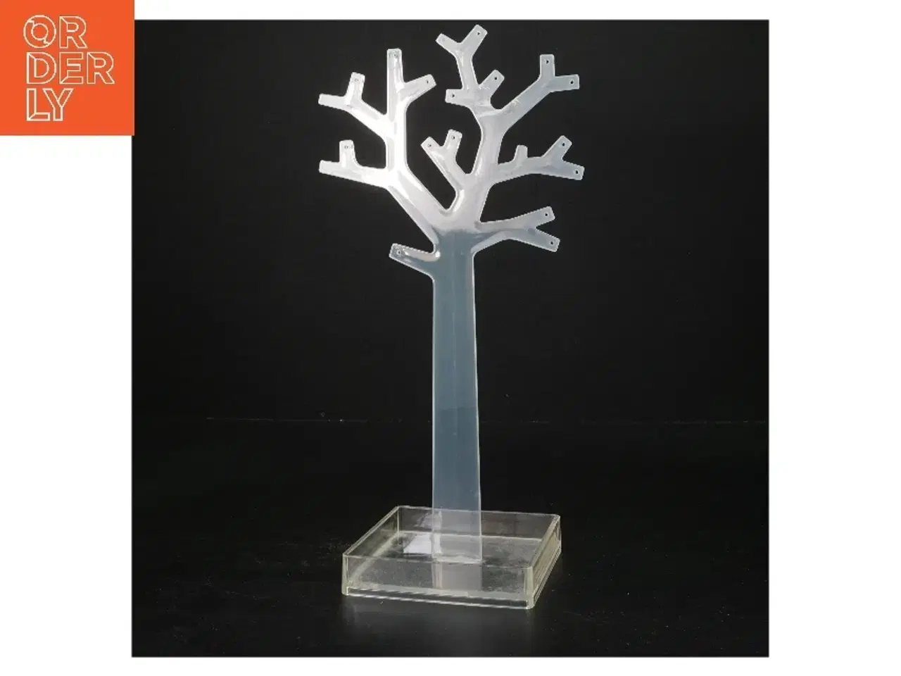 Billede 1 - Transparent smykketræ (str. 30x10x10 cm)