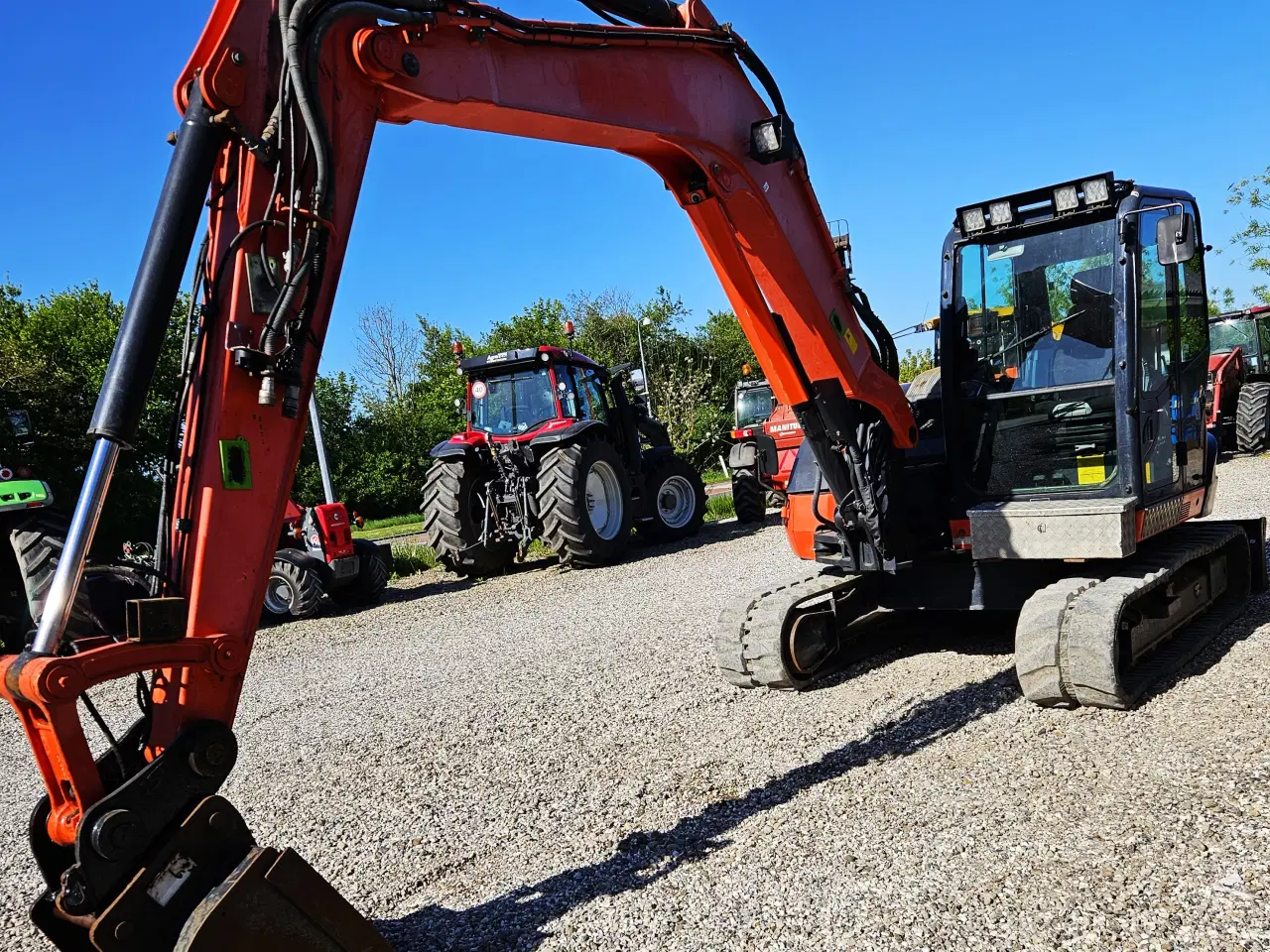 Billede 4 - Kubota KX80 / smøreanlæg / 6200 timer