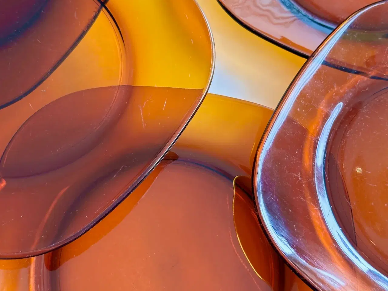 Billede 6 - Firkantede tallerkner, 6 stk samlet