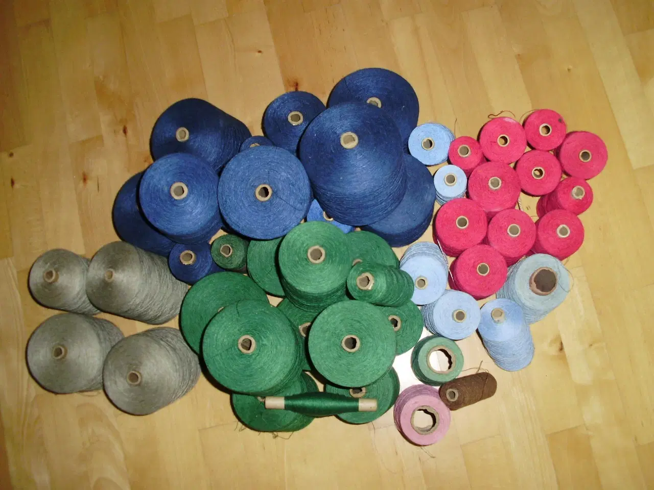 Billede 3 - Diverse 1-trd. hørgarner