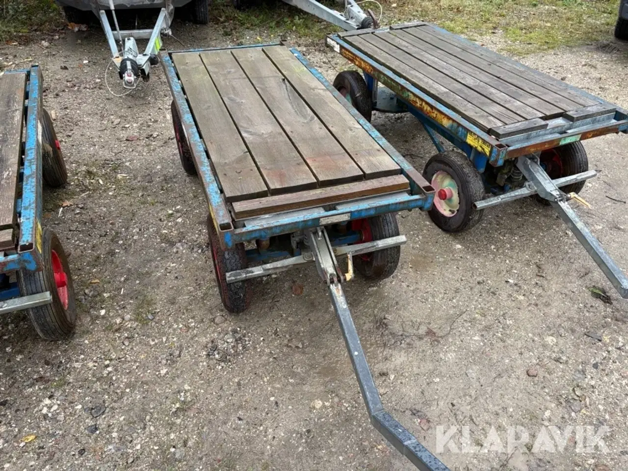 Billede 7 - Trækvogne med løft 3 styk ALIA TOOL