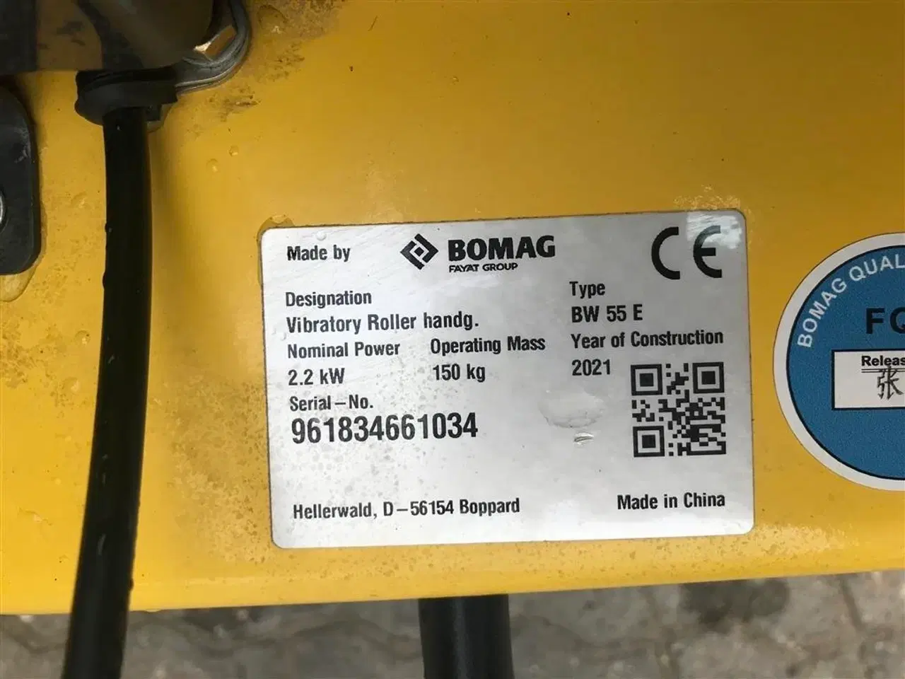 Billede 10 - Bomag BW55E DEMO kun kørt få gange