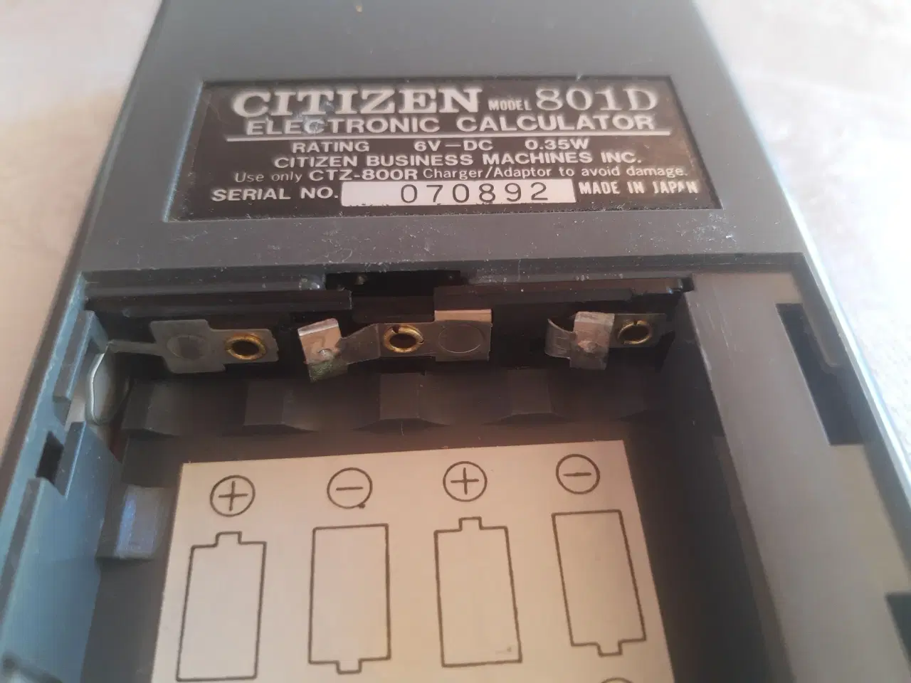 Billede 2 - Citizen 801D