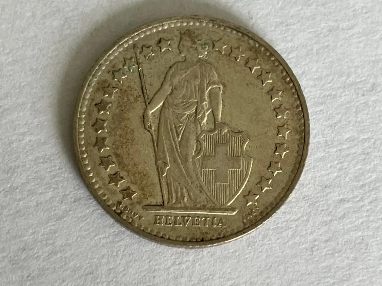 Billede 2 - 1/2 Franc Switzerland 1945