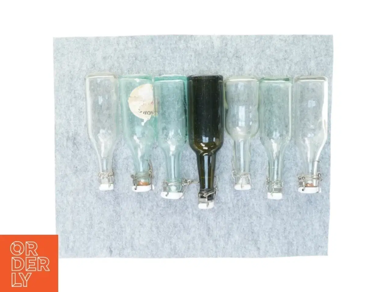 Billede 2 - Forskellige patentflasker vintage glasflasker (str. 20 cm)