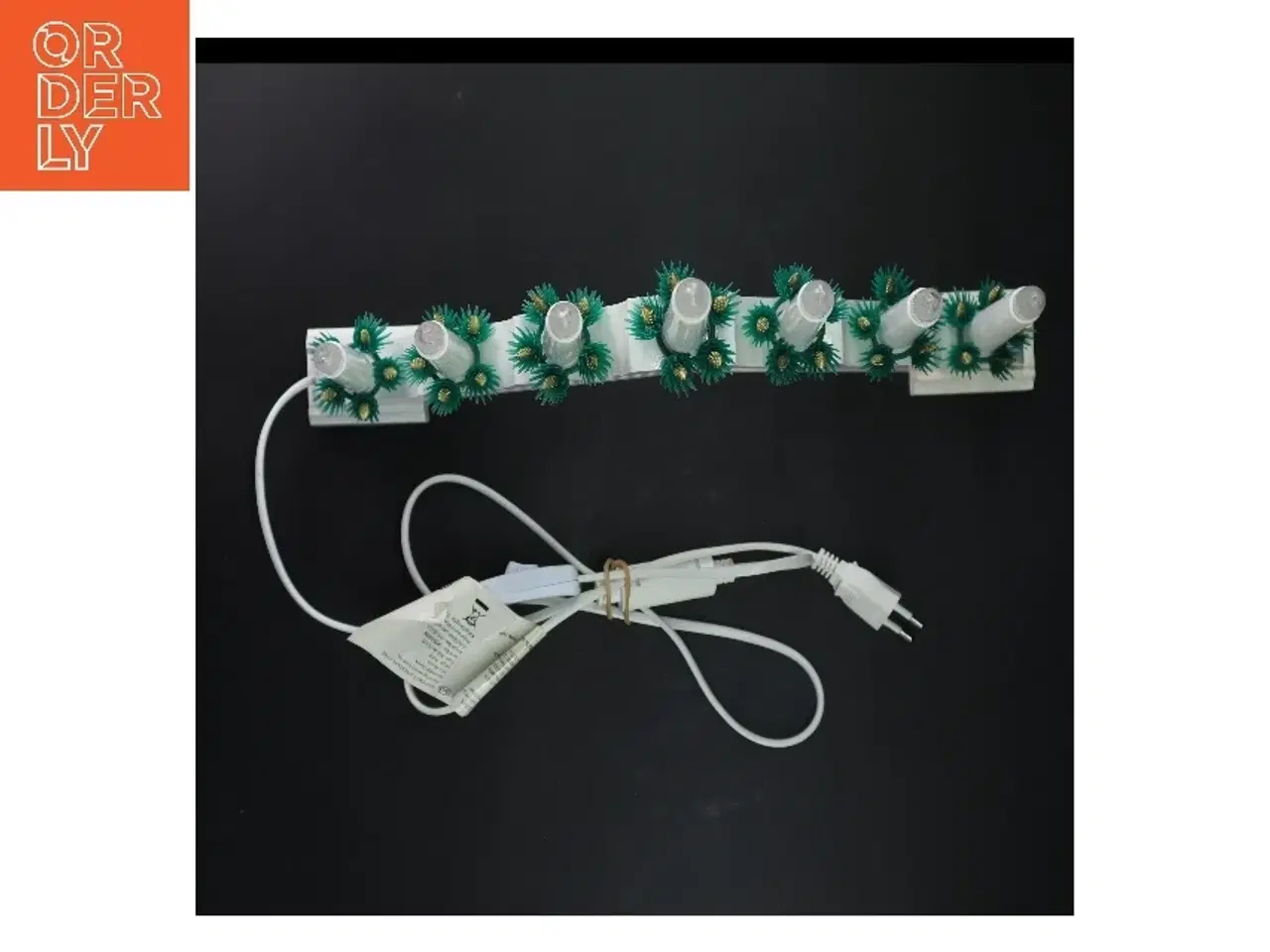 Billede 2 - Elektrisk adventslysestage (str. 40x5 cm)