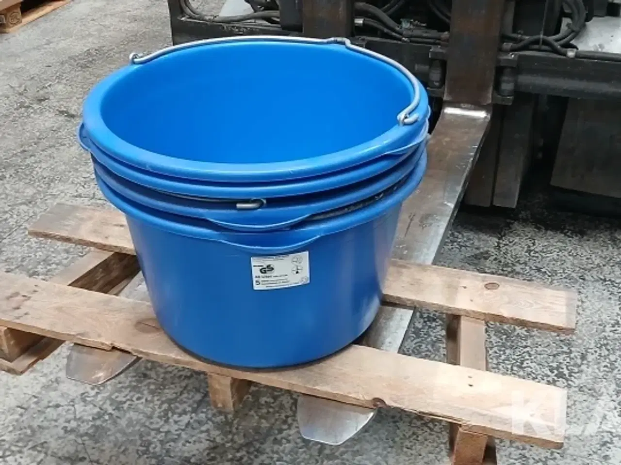 Billede 1 - Murerbaljer Jopa 40 liter med hank 4 styk