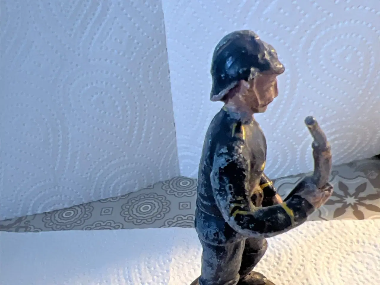 Billede 2 - Brandmand i messing 