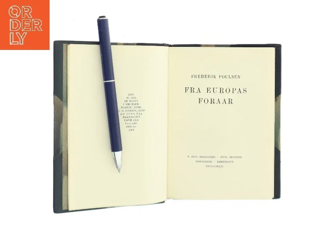 Billede 2 - Fra Europas Foraar af Frederik Poulsen (Bog)