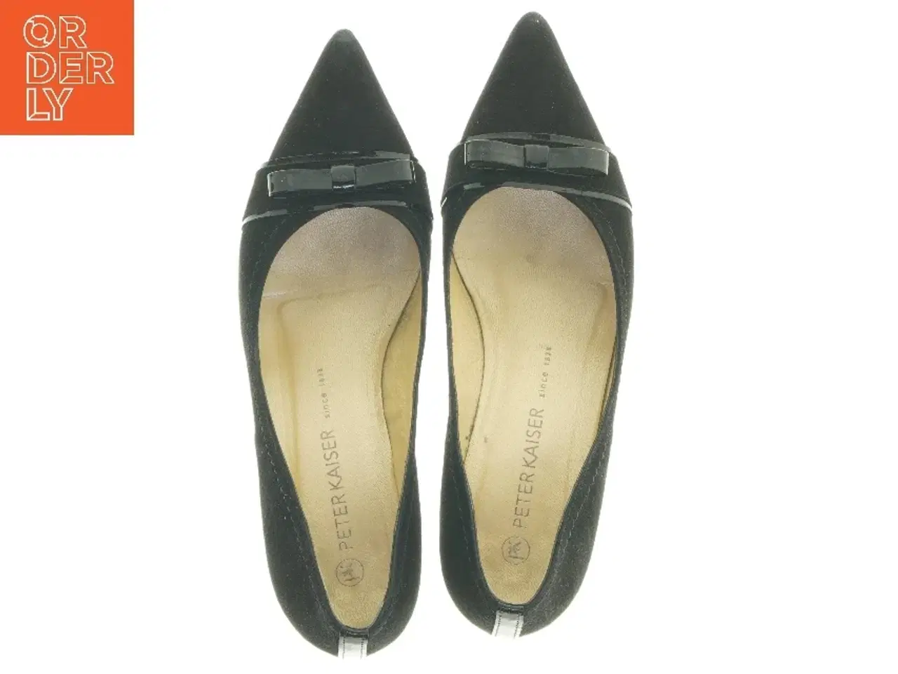 Billede 5 - Sorte kittede hæle (størrelse 39) fra Peter Kaiser (str. 39 )